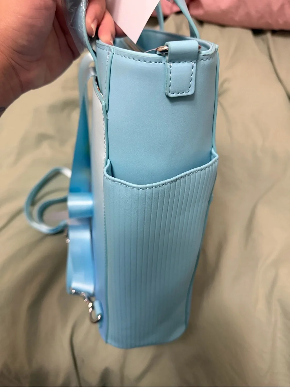 Loungefly Light Blue Pixar Up House Tote Bag